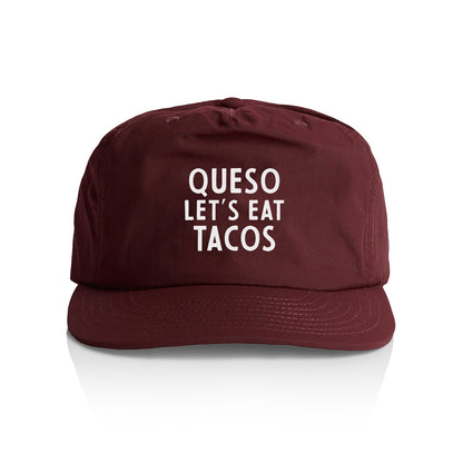 Frankie Jean Queso Let's Eat Tacos Nylon Snapback