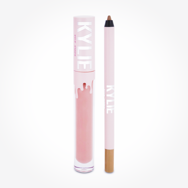 Kylie Cosmetics Matte Pink Liquid Lipstick & Lip Liner Kit 808