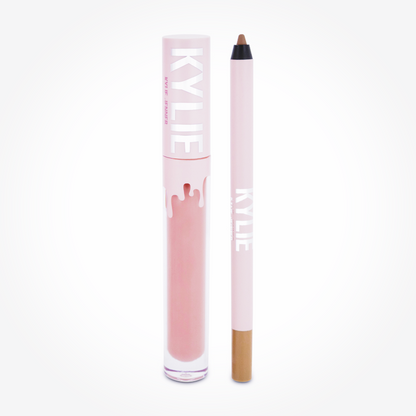 Kylie Cosmetics Matte Pink Liquid Lipstick & Lip Liner Kit 808