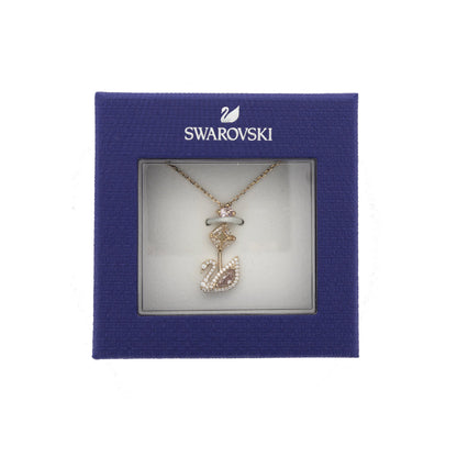 Swarovski Rose Gold Plated Swan Necklace 5517626