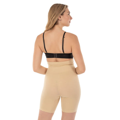Body Beautiful Women's Seamless High-Waisted Shaping Boy Shorts