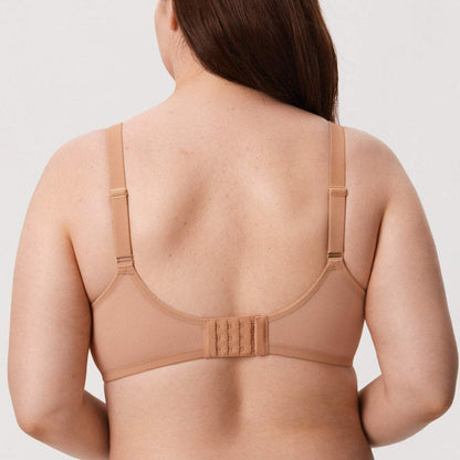 Cosnufy Sheer Mesh Balconette Underwire Full Coverage Unlined Bra