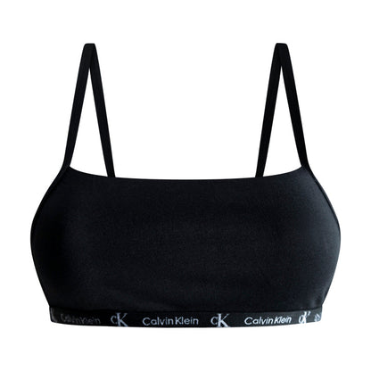 Calvin Klein 1996 Unlined Bralette Womens Black/Grey 2 Pack