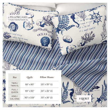 Coastal Quilt - Catalina Collection