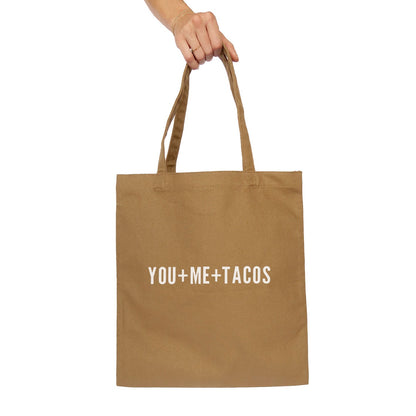 Frankie Jean You + Me + Tacos Tote Bag
