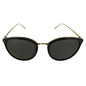 Linda Farrow Black Oval Unisex Sunglasses LFLC25C13
