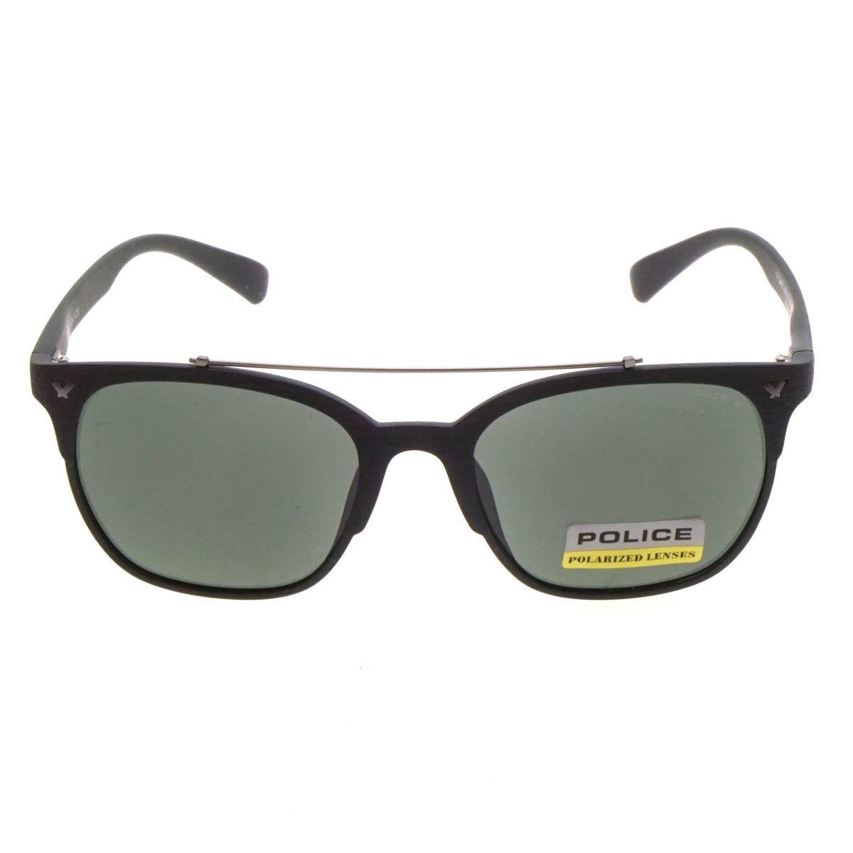 Police Polarised Sunglasses Black Unisex SPL161 U28P