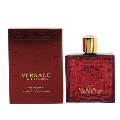 Versace Eros Flame 100ml Eau De Parfum (Blemished Box)