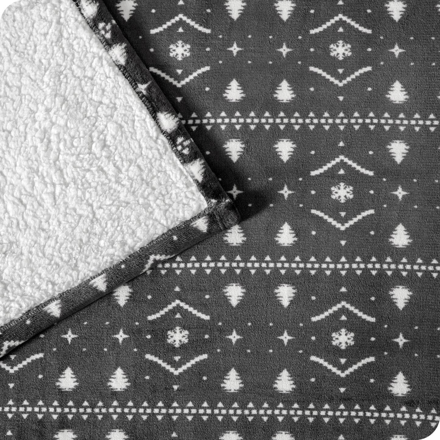 Bare Home Sherpa Blanket