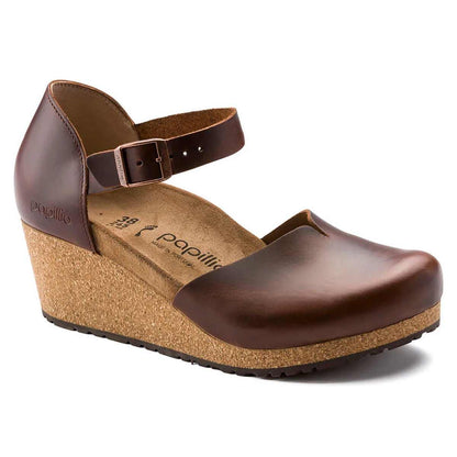 Birkenstock Women's Papillio Mary Natural Leather Sandals