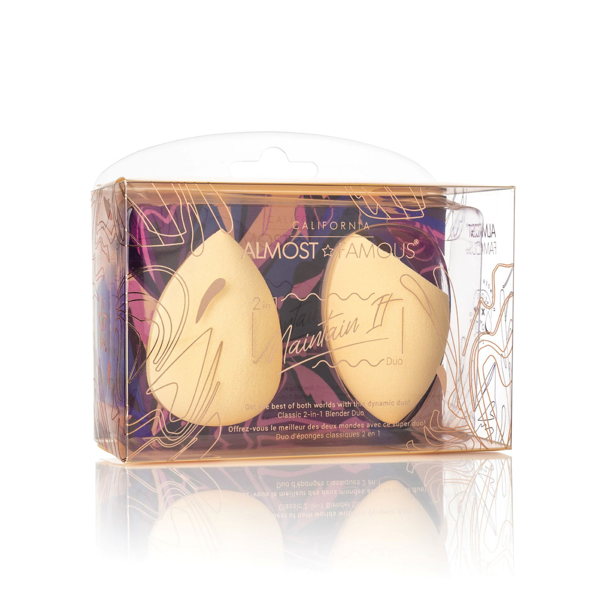 Almost Famous Maintain It Makeup Blender 2-Pack