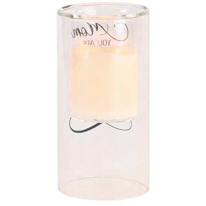 Candleholder Mom You Are Loved So 8In