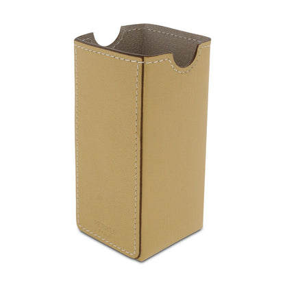 Hermes Perfume Leather Case Beige Holder 100ml Cuir D'Ange