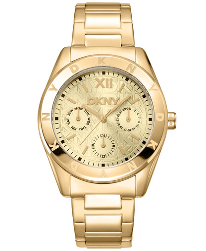 Dk1l015m0035 ACTIVE Chambers Multi Function Champagne Women's Watch