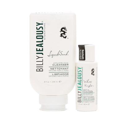 Billy Jealousy DUO Liquid Sand Exfoliator / White Knight Face Cleanser