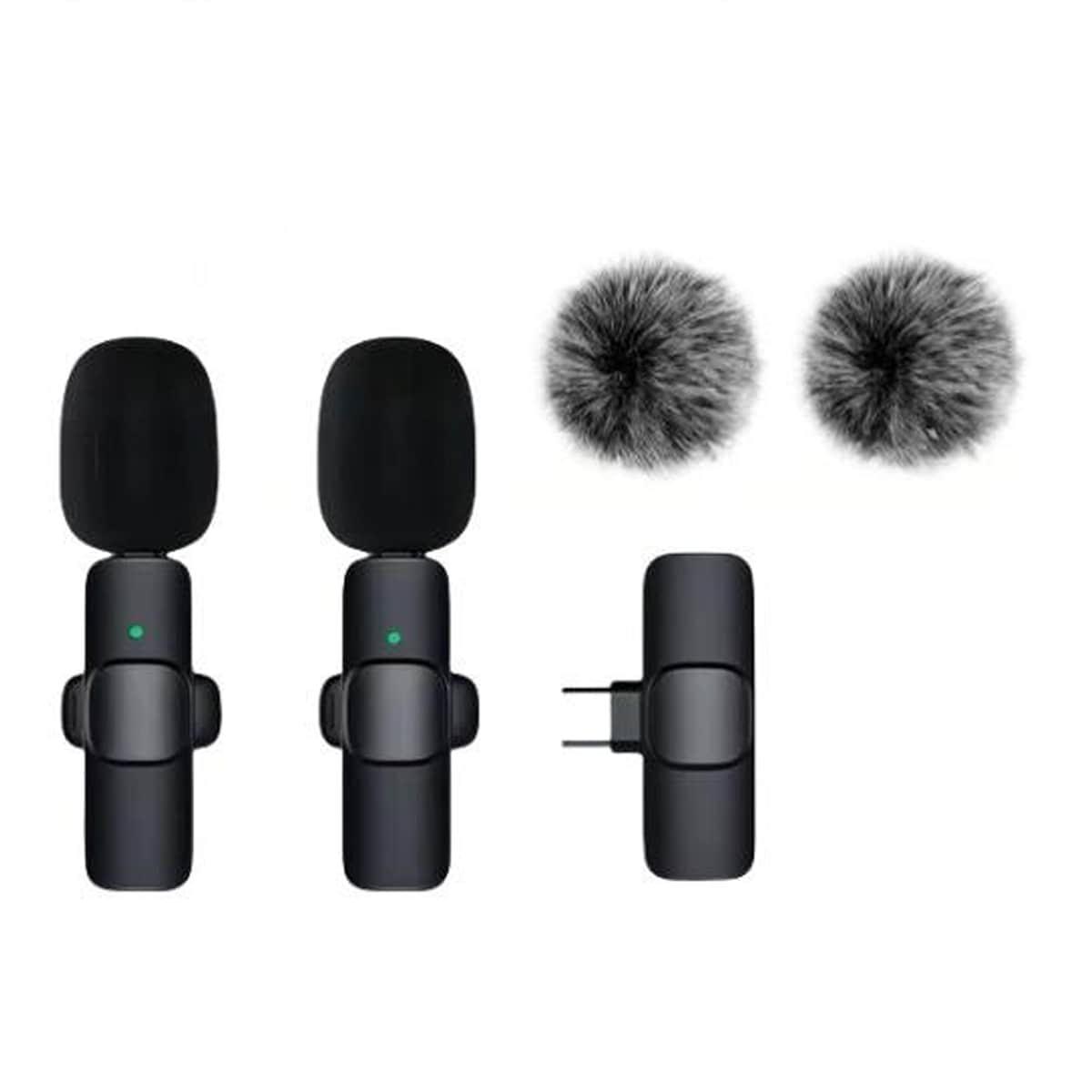Dual Wireless Lavalier Microphone