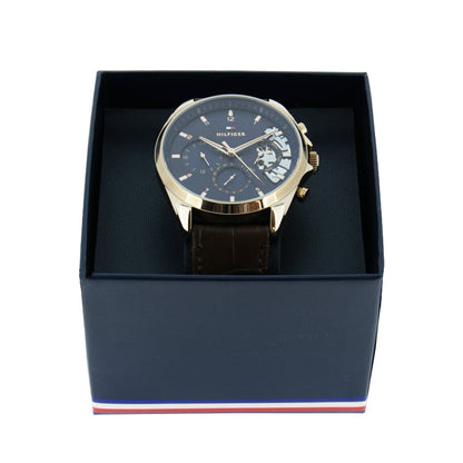 Tommy Hilfiger Men's Brown Leather Watch 1710453
