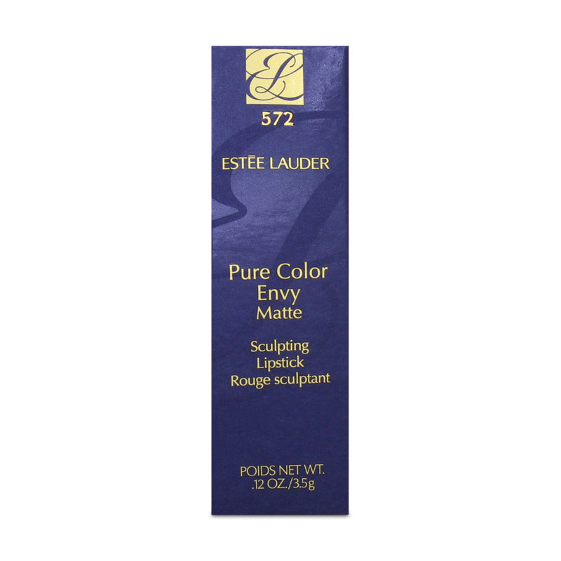 Estee Lauder Red Lipstick Pure Colour Envy Matte Sculpting 572 Fabulous