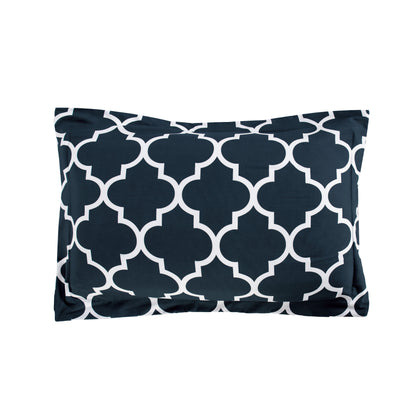 Elegant Comfort 3-Piece Moroccan Trellis Reversible Comforter Set