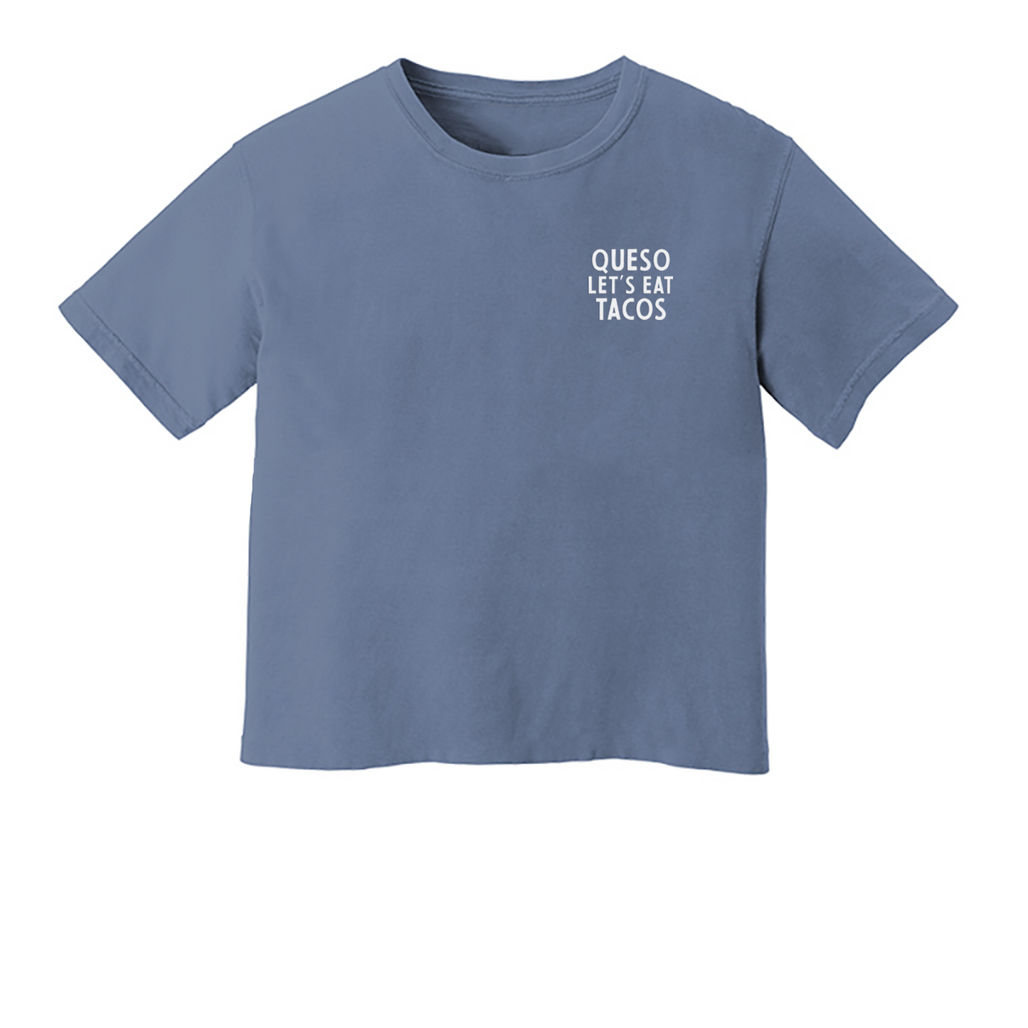 Frankie Jean Queso Let's Eat Tacos Washed Tee