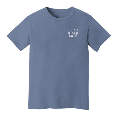 Frankie Jean Queso Let's Eat Tacos Washed Tee