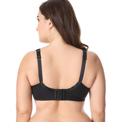 Comfort Cotton Wireless Full Coverage Lace Bra