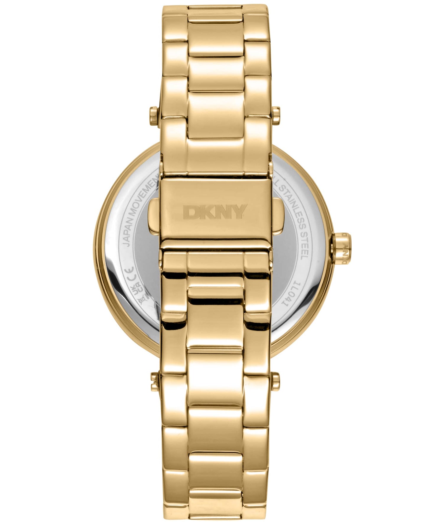 Dk1l041m0065 LOGO Essential Logo Silver White Dial Gold Women's Watch