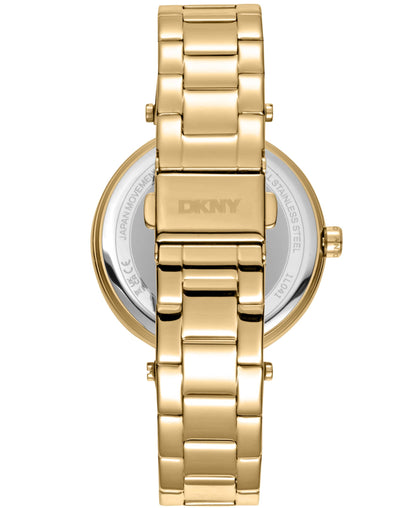 Dk1l041m0065 LOGO Essential Logo Silver White Dial Gold Women's Watch