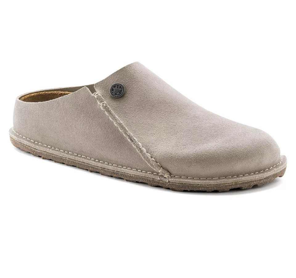 Birkenstock Zermatt Suede Leather Stone Coin