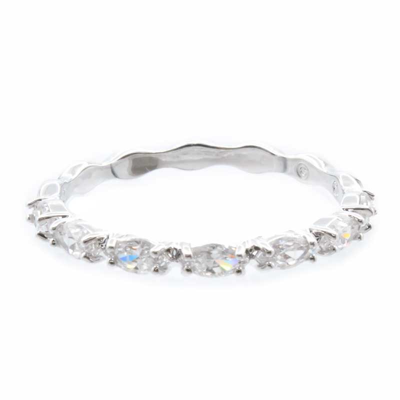 Swarovski Vittore Silver Ring Size 52