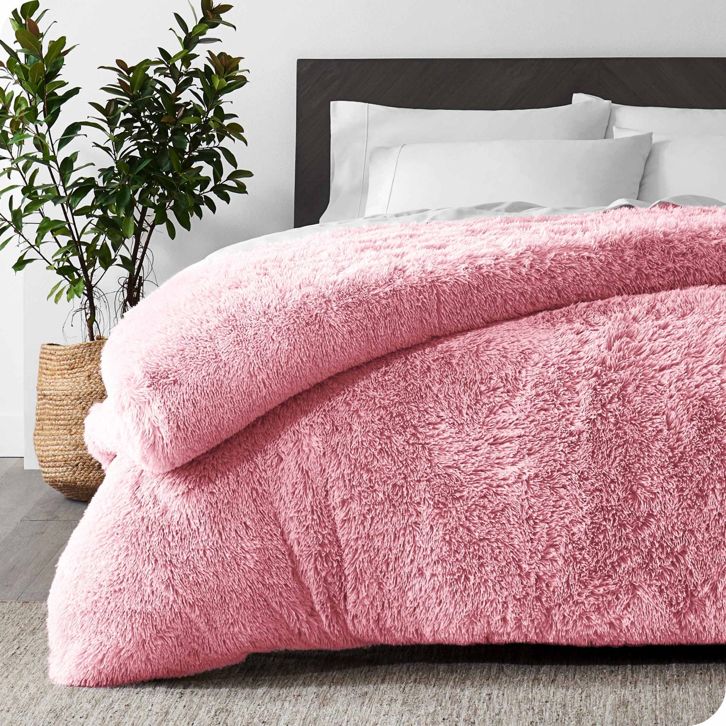 Bare Home Shaggy Duvet Cover