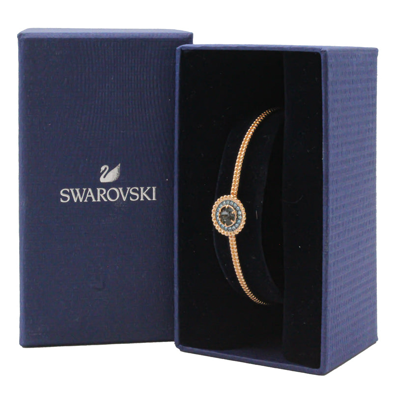 Swarovski Silver Night Crystal Collection Gold Bracelet
