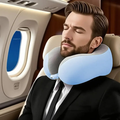 Ergonomic Double Peak U Neck Pillow