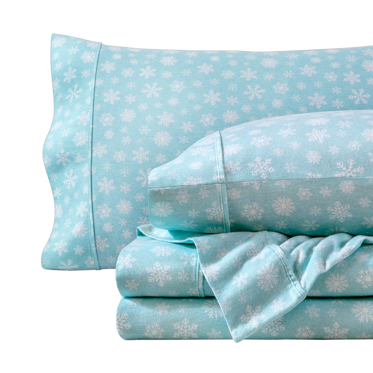 Bare Home  Double Brushed Cotton Flannel Sheet Set
