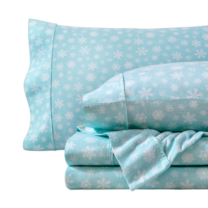 Bare Home  Double Brushed Cotton Flannel Sheet Set
