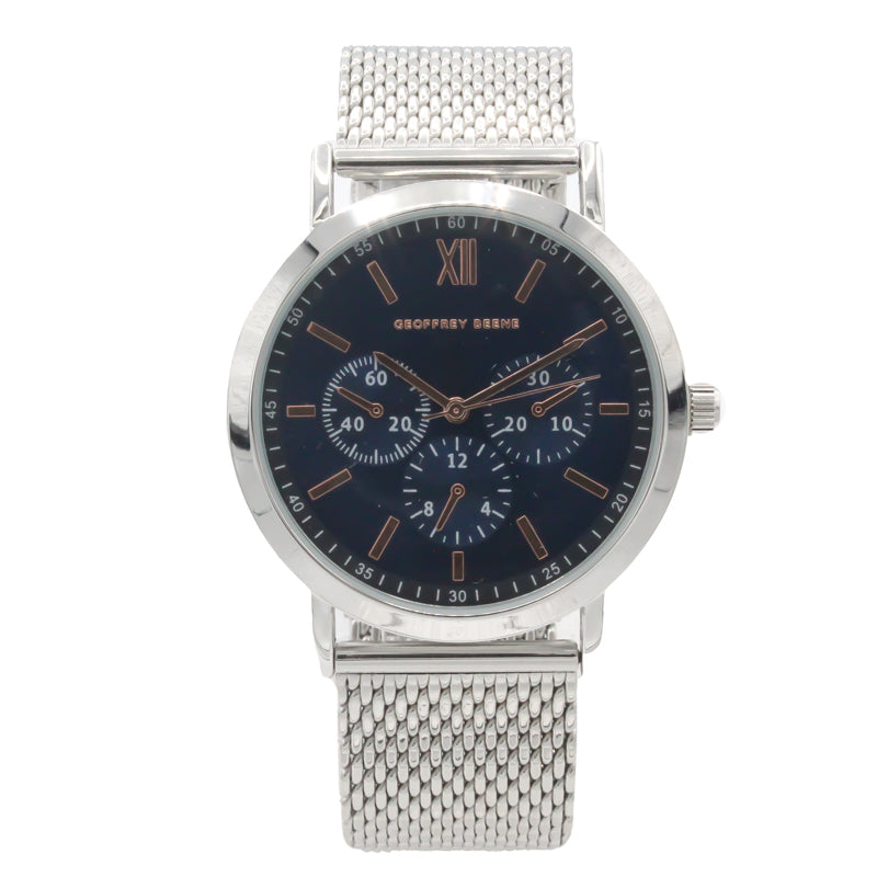 Geoffrey Beene Silver Men's Watch GB8048SLBL