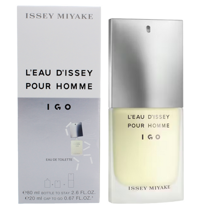 Issey Miyake L'Eau D'Issey Pour Homme IGO 80ml EDT + 20ml Cap To Go