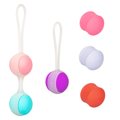 CalExotics She-ology Interchangeable Weighted Kegel Set