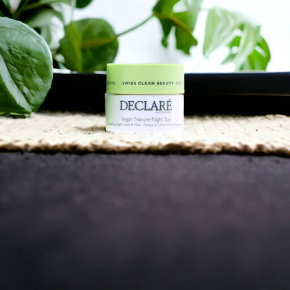 Declare Vegan Nature Senstive Night Cream Mask Jar