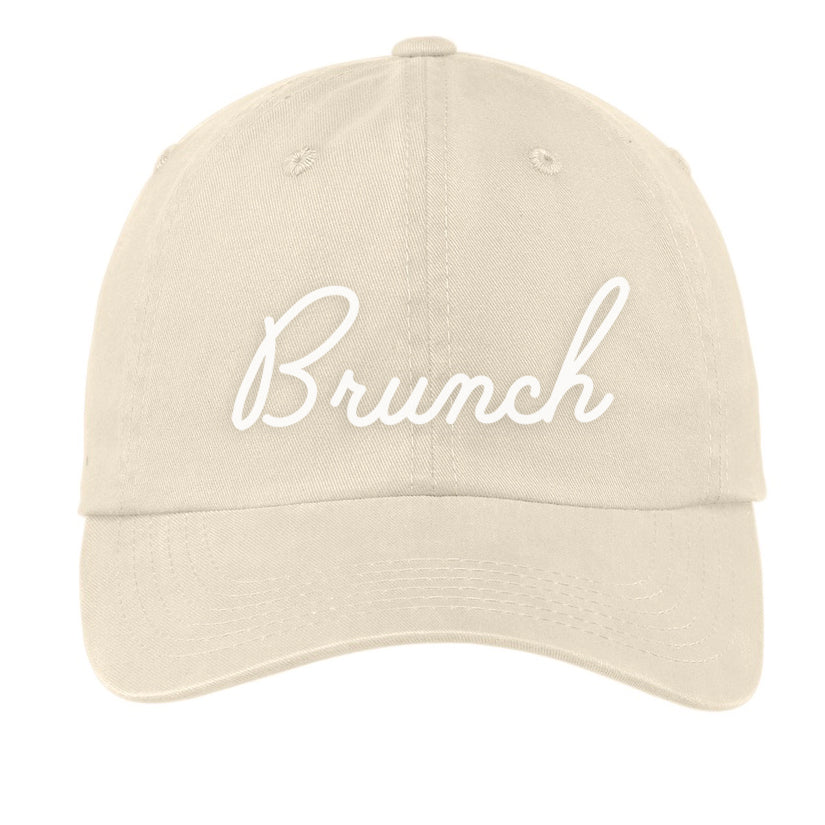 Brunch Cursive Baseball Cap