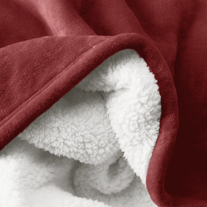 Bare Home Sherpa Blanket
