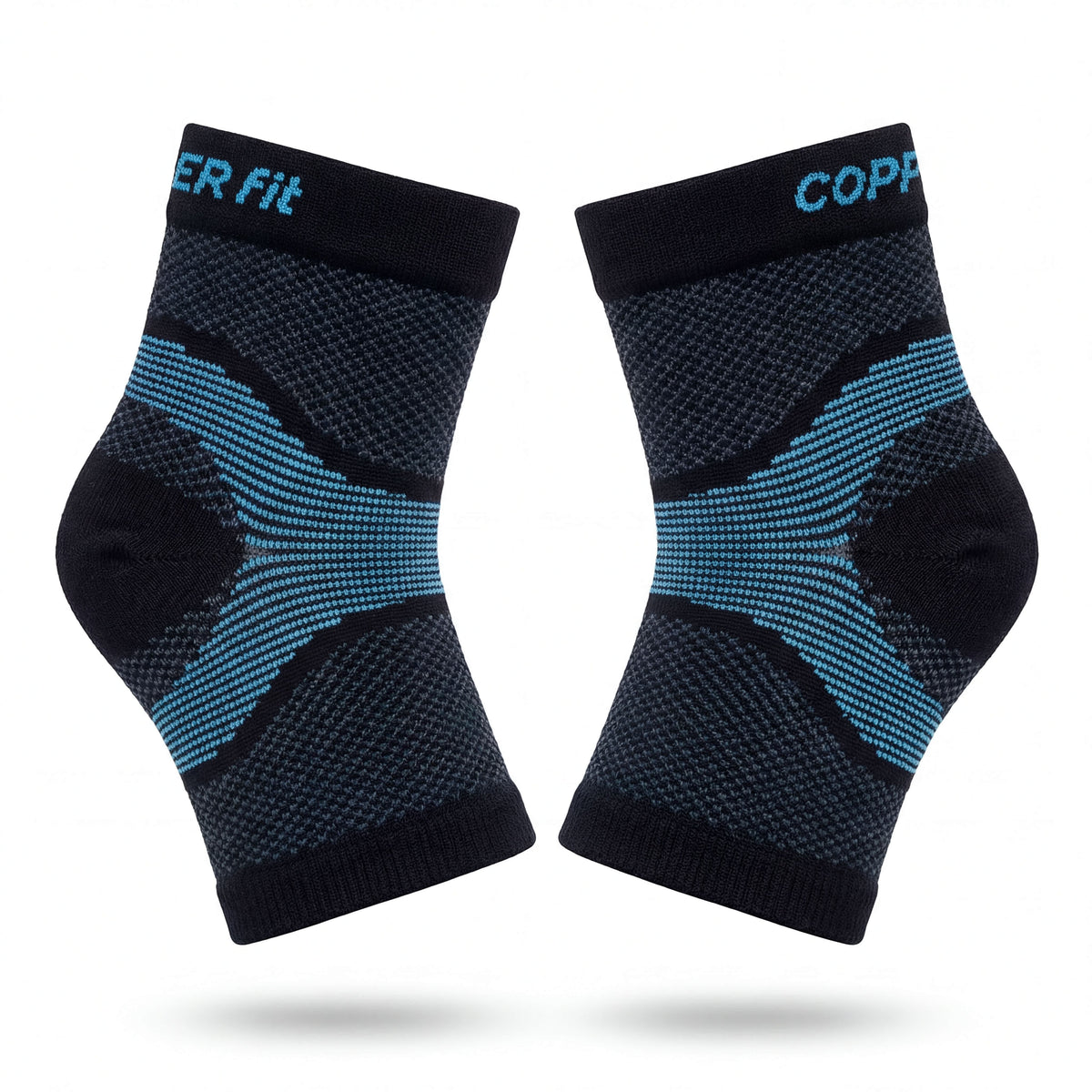 Copper Fit ICE Menthol Plantar Fascia Compression Foot Sleeve Arch Support