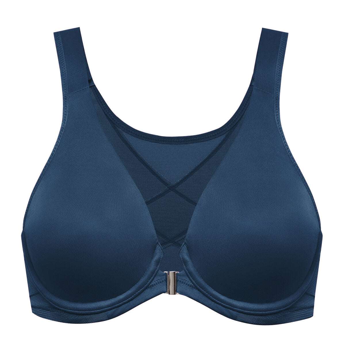 Front Closure Posture Support Underwire Plunge Bra