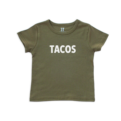 Frankie Jean Tacos Kids Tee