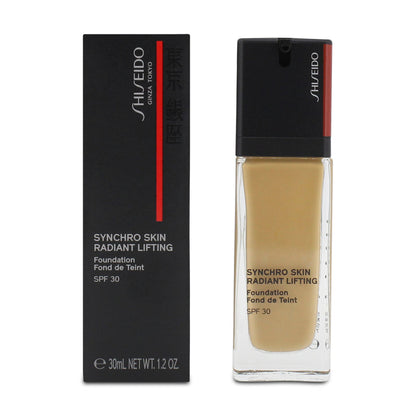 Shiseido Synchro Radiant Lifting Foundation 340 Oak (Blemished Box)
