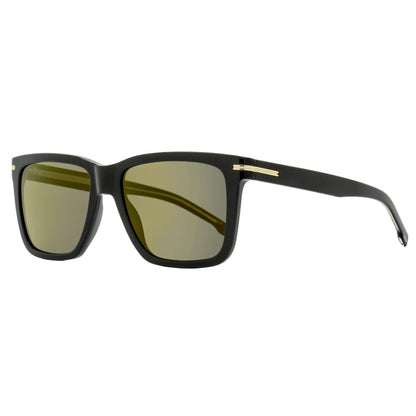 Boss Rectangular Sunglasses B1598/S 2M2JO Black/Gold 55mm