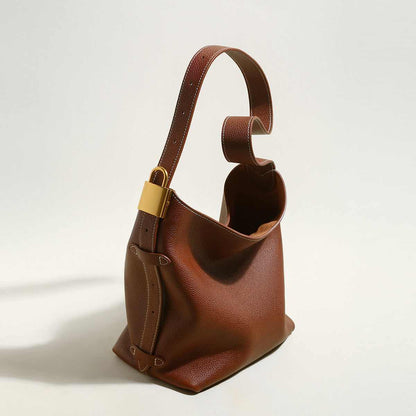 Essential Leather Bucket Bag
