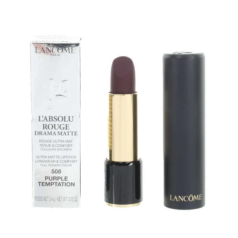 Lancome L'Absolu Rouge Drama Matte Lipstick 508 Purple Temptation