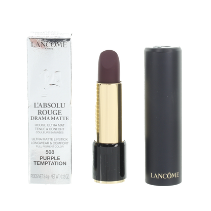 Lancome L'Absolu Rouge Drama Matte Lipstick 508 Purple Temptation
