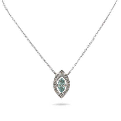 Swarovski Sparkling Dance Collection Silver Crystal Glass Necklace
